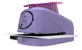 Earring card in hole punch